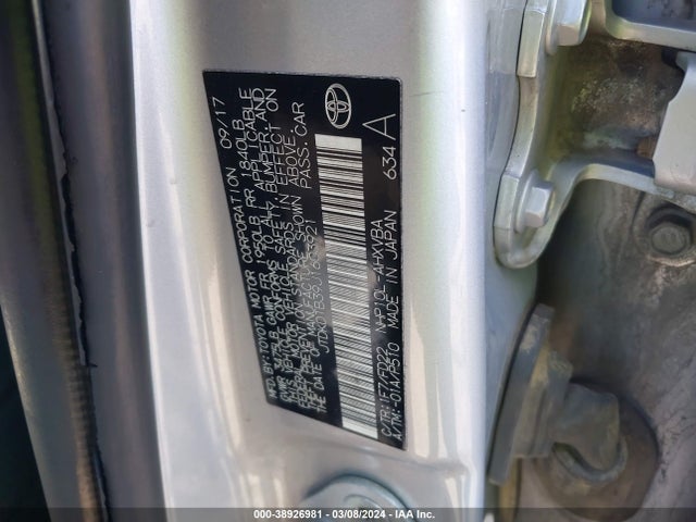 Toyota Prius C One 2018 JTDKDTB39J1603921 Image 9