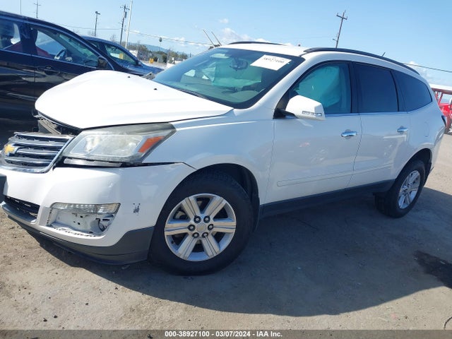 Chevrolet Traverse 1lt 2014 1GNKRGKD9EJ138006 Image 2