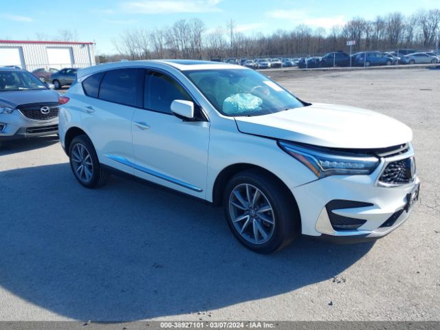 Auction sale of the 2019 Acura Rdx Technology Package, vin: 5J8TC2H54KL011053, lot number: 38927101