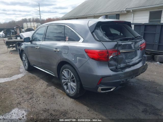 5J8YD4H59JL010882 Acura Mdx Technology Package   Acurawatch Plus Pkg