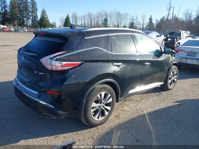 Nissan MURANO SL 2016 5N1AZ2MH4GN142690 Image 4