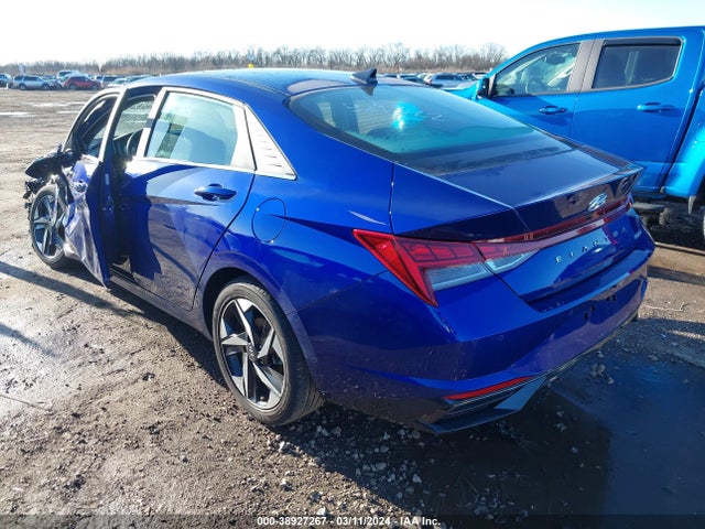 Hyundai Elantra Limited 2023 KMHLP4AG4PU524522 Image 3