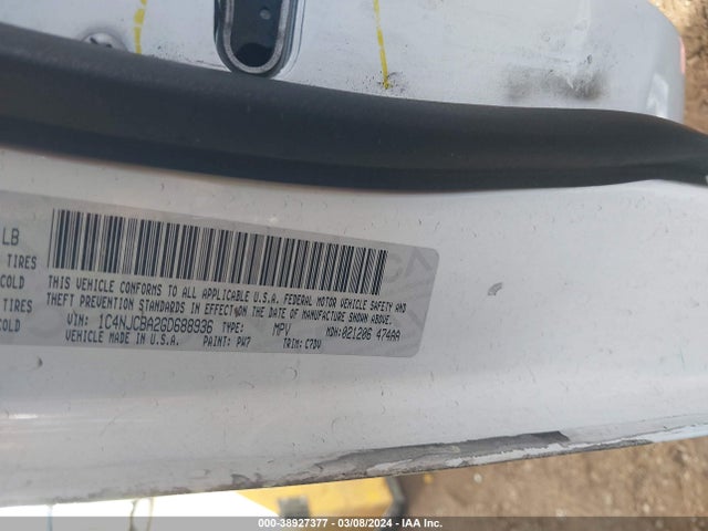 Jeep Compass Sport 2016 1C4NJCBA2GD688936 Image 9