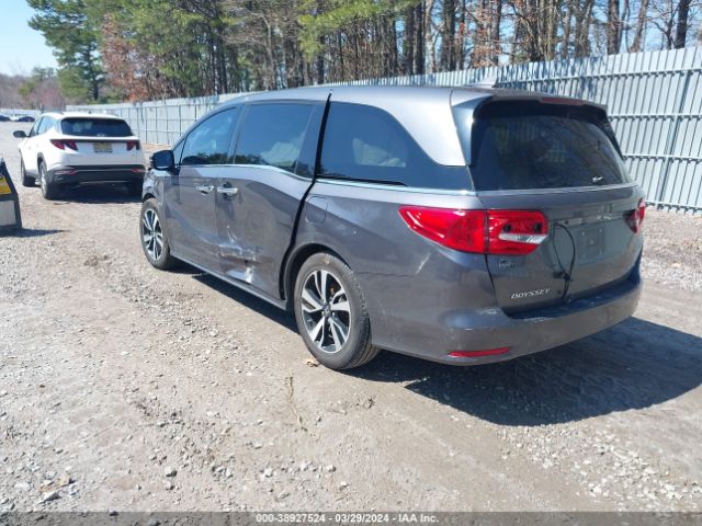 5FNRL6H9XKB037825 Honda Odyssey Elite