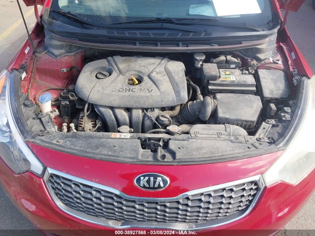 KIA FORTE LX 2014 KNAFX4A6XE5063503 Image 10
