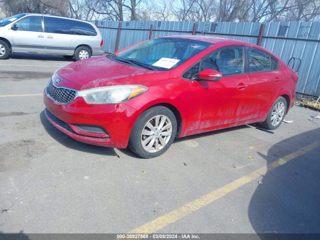 KIA FORTE LX 2014 KNAFX4A6XE5063503 Image 2
