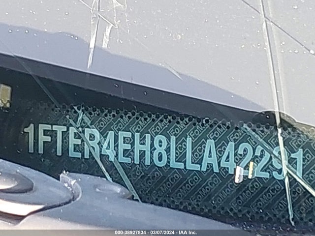 Ford RANGER XL 2020 1FTER4EH8LLA42291 Image 9