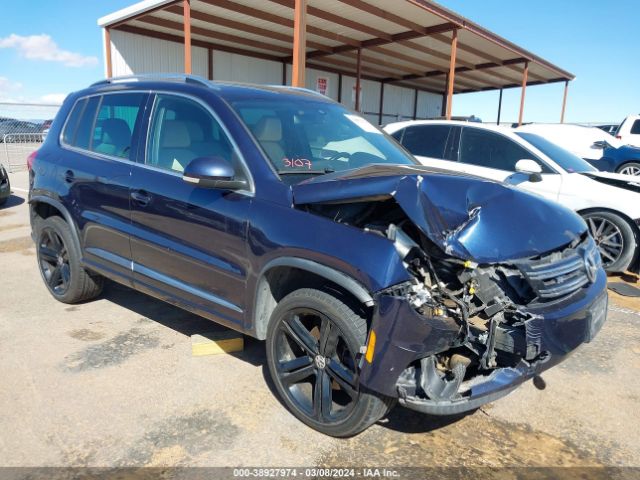 Auction sale of the 2016 Volkswagen Tiguan R-line, vin: WVGBV7AX9GW058321, lot number: 38927974
