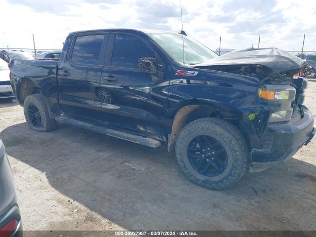 Chevrolet Silverado 1500 4wd  Short Bed Custom Trail Boss 2021 1GCPYCEF8MZ449255 zdjęcie główne