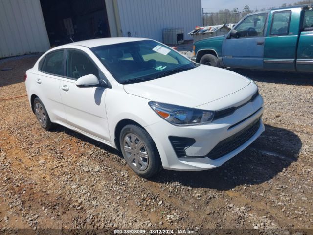 2022 Kia Rio Lx მანქანა იყიდება აუქციონზე, vin: 3KPA24AD9NE464037, აუქციონის ნომერი: 38928009