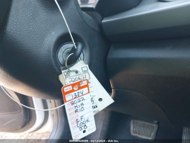 3KPA24AD9NE464037 KIA RIO LX