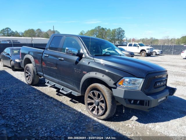 Auction sale of the 2018 Ram 1500 Laramie Quad Cab 4x2 6'4 Box, vin: 1C6RR6JT7JS126829, lot number: 38928081