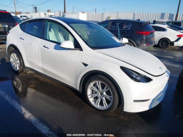 Auction sale of the 2023 Tesla Model Y Awd/long Range Dual Motor All-wheel Drive, vin: 7SAYGDEE0PF631145, lot number: 38928099