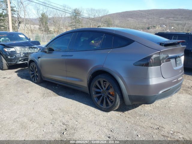 7SAXCBE68PF411255 Tesla Model X Plaid Tri Motor All-wheel Drive