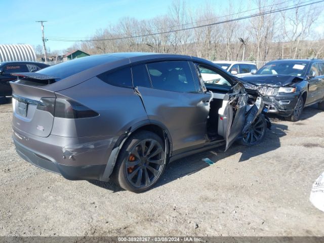 7SAXCBE68PF411255 Tesla Model X Plaid Tri Motor All-wheel Drive