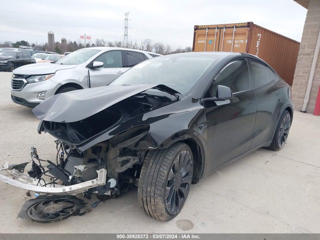 7SAYGDEFXPF864474 Tesla Model Y Awd/performance Dual Motor All-wheel Drive