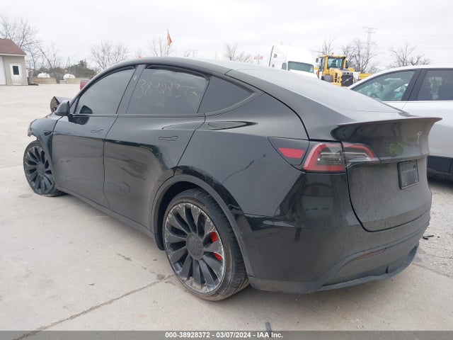 7SAYGDEFXPF864474 Tesla Model Y Awd/performance Dual Motor All-wheel Drive