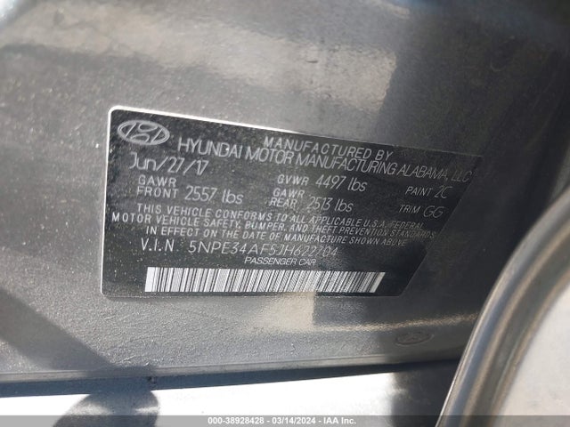 Hyundai SONATA SEL 2018 5NPE34AF5JH622704 Image 9