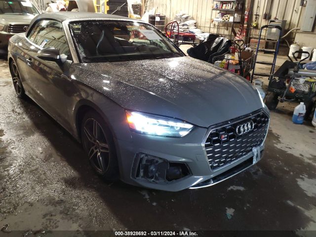 Aukcja sprzedaży 2022 Audi S5 Cabriolet Premium Tfsi Quattro Tiptronic, vin: WAU24GF52NN005071, numer aukcji: 38928692