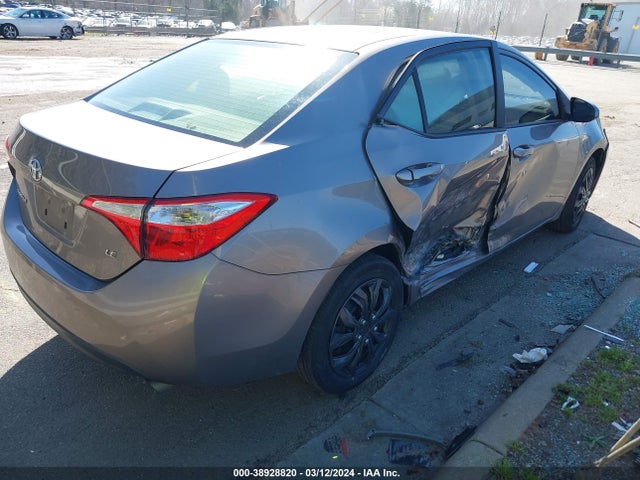 Toyota COROLLA LE 2015 2T1BURHE0FC372258 Image 4