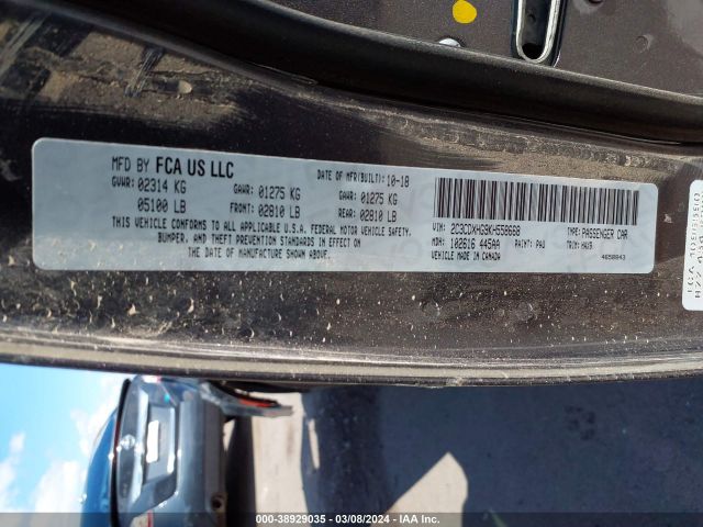 2C3CDXHG9KH558668 Dodge Charger Gt Rwd