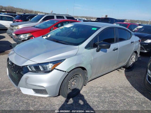 Nissan Versa S Xtronic Cvt 2020 3N1CN8DV9LL913174 Image 2