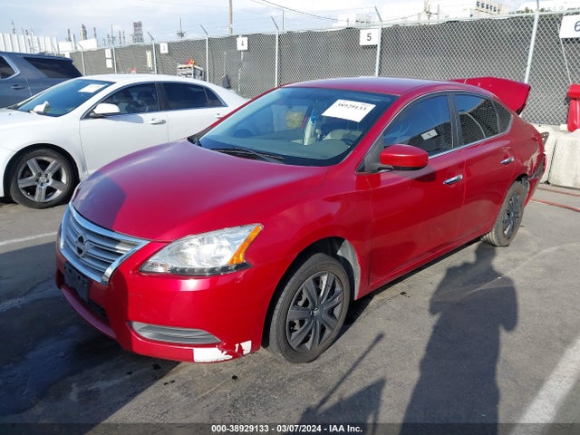 Nissan SENTRA S 2014 3N1AB7AP3EL680251 Image 2