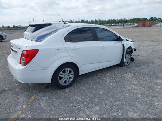 Chevrolet Sonic Lt Auto 2014 1G1JC5SH0E4175272 Image 4