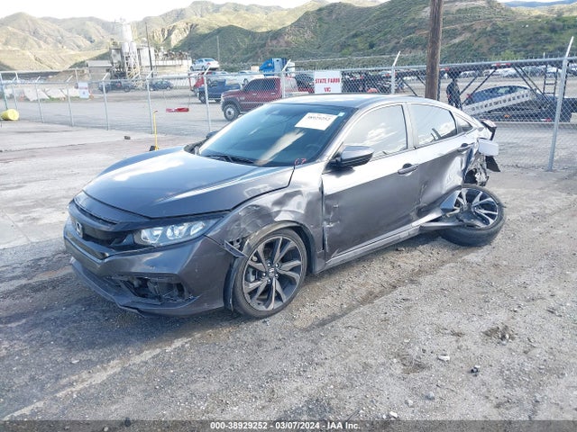 Honda Civic Sport 2021 2HGFC2F88MH560071 Image 2
