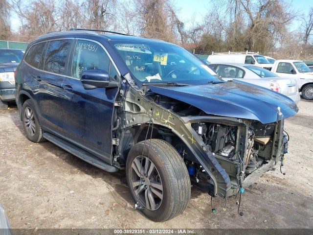 Honda Pilot Ex-l 2017 5FNYF6H63HB025999 Image 1