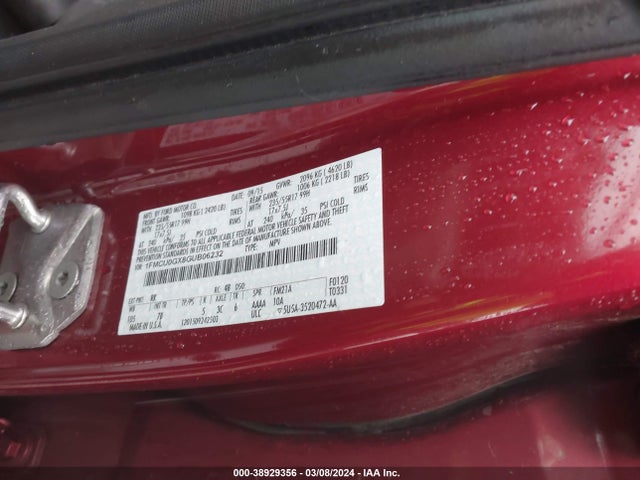 Ford ESCAPE SE 2016 1FMCU0GX8GUB06232 Image 9