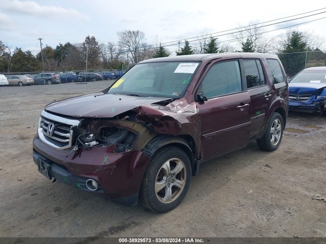Honda Pilot Ex 2014 5FNYF3H45EB027956 Image 2