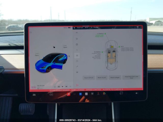 5YJ3E1EA6KF304637 Tesla Model 3 Long Range/mid Range/standard Range/standard Range Plus