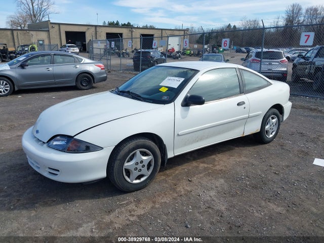 2002 CHEVROLET CAVALIER VIN: 1G1JC124927189719