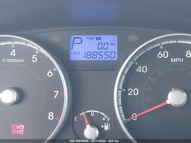 2011 HYUNDAI ACCENT GLS VIN: KMHCN4AC5BU593912
