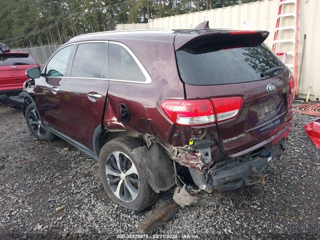5XYPHDA55GG124410 KIA Sorento 3.3l Ex