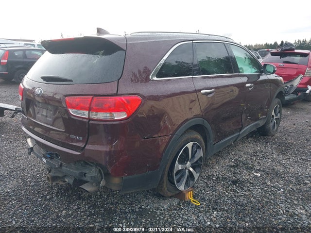 5XYPHDA55GG124410 KIA Sorento 3.3l Ex