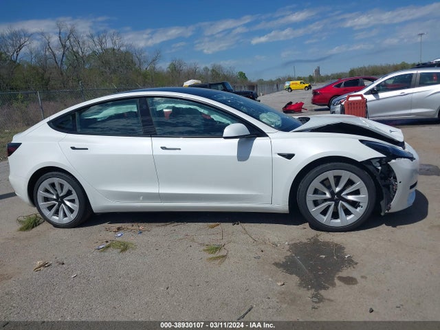 Tesla Model 3 Long Range Dual Motor All-wheel Drive 2022 5YJ3E1EB6NF128153 Image 13