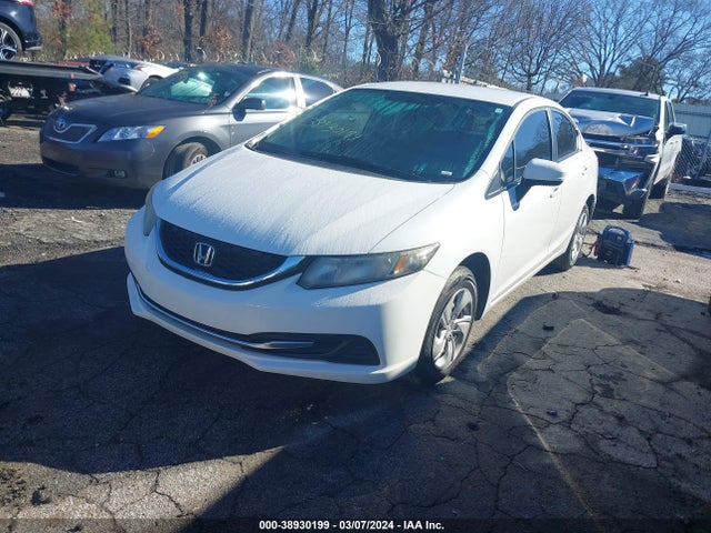 Honda Civic Lx 2014 19XFB2F52EE043207 Image 2