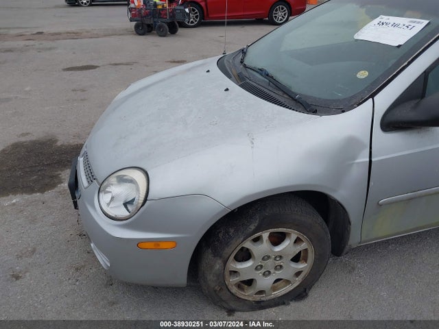 2005 DODGE NEON SXT VIN: 1B3ES56C45D202467