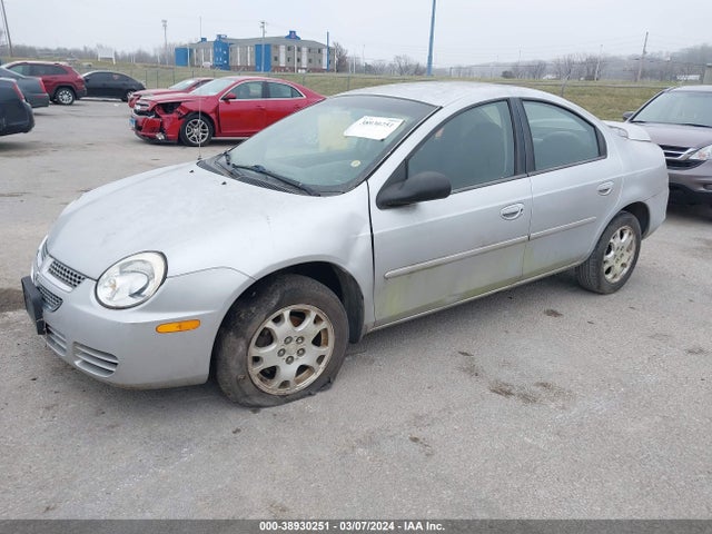 2005 DODGE NEON SXT VIN: 1B3ES56C45D202467