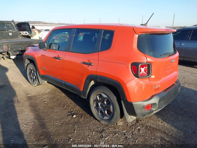 Jeep Renegade Sport 2016 ZACCJBAW2GPC63684 Image 3