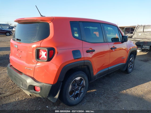 Jeep Renegade Sport 2016 ZACCJBAW2GPC63684 Image 4