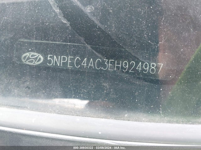 Hyundai SONATA SE 2014 5NPEC4AC3EH924987 Image 9