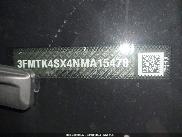 Ford Mustang Mach-e Gt 2022 3FMTK4SX4NMA15478 Image 9
