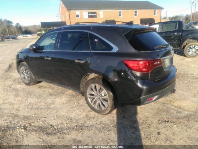 5FRYD4H61EB024449 Acura Mdx Technology Pkg W/entertainment Pkg