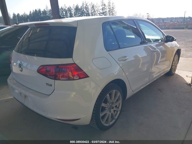 3VW2A7AU0FM102305 Volkswagen Golf Tdi Se 4-door