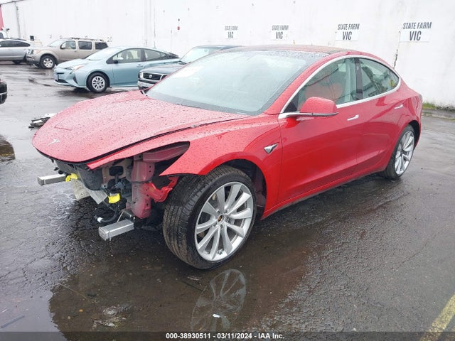 Tesla Model 3 Long Range/performance 2018 5YJ3E1EB9JF121675 Image 2