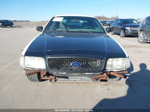 2009 FORD CROWN VICTORIA POLICE/POLICE INTERCEPTOR VIN: 2FAHP71V29X148298