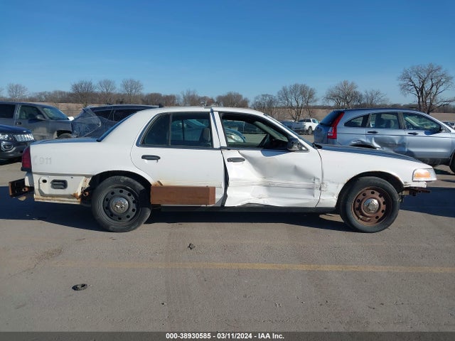 2009 FORD CROWN VICTORIA POLICE/POLICE INTERCEPTOR VIN: 2FAHP71V29X148298